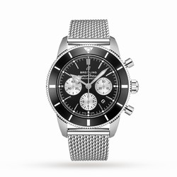 Breitling Superocean Heritage B01 Chronograph 44 Stainless Steel details AB0162121B1A1