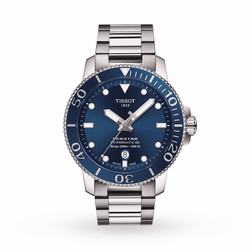 Tissot Seastar 43mm Mens details T1204071104103