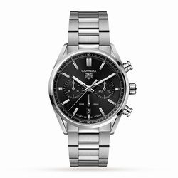 TAG Heuer Carrera Calibre Heuer 02 Chronograph 42mm Mens details CBN2010.BA0642