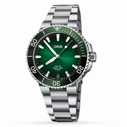 Oris Diver Calibre 400 41.5mm Mens details 01 400 7769 4157-07 8 22 09PEB