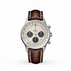 Breitling Navitimer 1 B01 Chronograph Mens details AB0121211G1P1