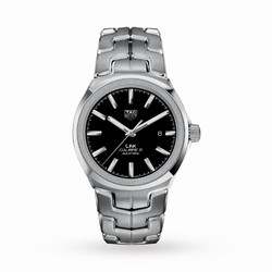 TAG Heuer Link Calibre 5 41mm Automatic Date Mens details WBC2110.BA0603