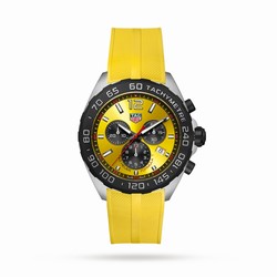 TAG Heuer Formula 1 Chronograph 43mm Mens details Yellow CAZ101AM.FT8054