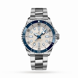 Breitling Superocean Automatic 42 Stainless Steel details A17375E71G1A1