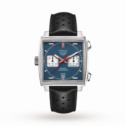 TAG Heuer Vintage Monaco Automatic 39mm Mens details CAW211P.FC6356