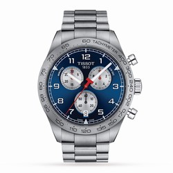 Tissot T-Sport PRS516 Chronograph 45mm Mens details Blue T1316171104200
