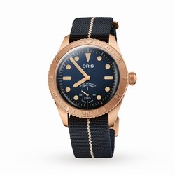 Oris Carl Brashear Calibre 401 40mm Limited Edition Mens details - Exclusive 01 401 7764 3185-SET