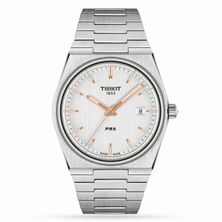 Tissot T-Classic PRX 40mm Mens details T1374101103100