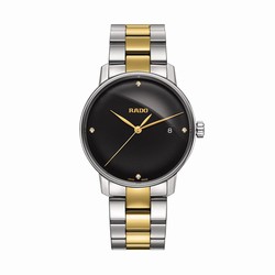 Rado Coupole Classic Diamond Two Tone Mens details 38mm R22864712