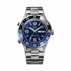 BALL Roadmaster Marine GMT Ceramic 40mm Limited Edition Mens details Black DG3000A-S1CJ-BE