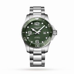 Longines HydroConquest 43mm Mens details Green L37824066