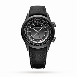 Raymond Weil Freelancer 40.5mm Mens details Black 2765-BKC-20001