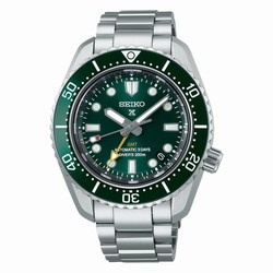 Seiko Prospex Divers GMT 'Marine Green' 42mm Mens details - 1968 Modern Re-interpretation SPB381J1