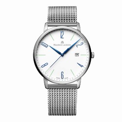 Maurice Lacroix Eliros Date 40mm Stainless Steel Mens details EL1118-SS00E-120-C