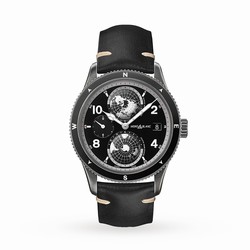 MontBlanc 1858 Geosphere UltraBlack Limited Edition Mens details 128257