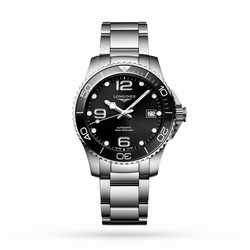 Longines HydroConquest 39mm Mens details Black L37804566