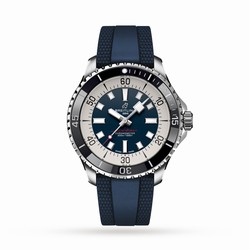 Breitling Superocean Automatic 44 Stainless Steel Rubber Strap details A17376211C1S1