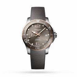Longines HydroConquest 39mm Mens details Grey L37803789