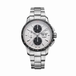Maurice Lacroix Pontos S Chronograph 43mm Mens details White PT6038-SSL22-130-1