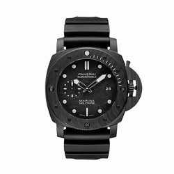 Panerai Submersible Marina Militare Carbotech 47mm Mens details PAM02979