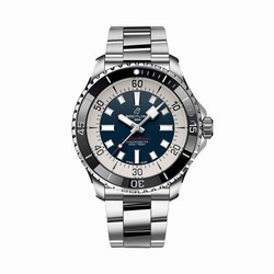 Breitling Superocean Automatic 44 Stainless Steel - Blue details A17376211C1A1