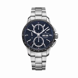 Maurice Lacroix Pontos S Chronograph 43mm Mens details Blue PT6038-SSL22-430-1