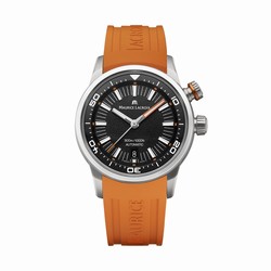 Maurice Lacroix Pontos S Diver 42mm Mens details Black 2 Strap Set PT6248-SS00L-330-J