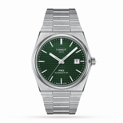 Tissot T-Classic PRX Powermatic 80 40mm Mens details Green T1374071109100