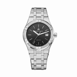 Maurice Lacroix Aikon Quartz Date 40mm Mens details Black AI1108-SS002-330-1