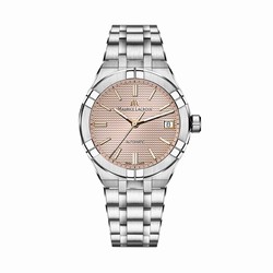 Maurice Lacroix Aikon Automatic Date 39mm Mens details Beige AI6007-SS002-731-1