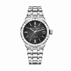 Maurice Lacroix Aikon Automatic Date 39mm Mens details Black AI6007-SS002-330-1