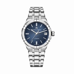 Maurice Lacroix Aikon Automatic Date 39mm Mens details Navy AI6007-SS002-430-1