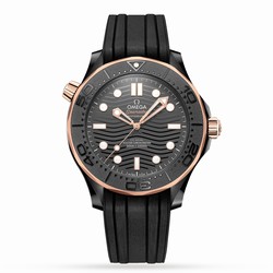 Omega Seamaster Diver 300M Co-Axial Master Chronometer 43.5mm Mens details O21062442001001