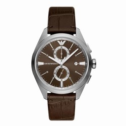 Emporio Armani Claudio Mens details 43mm Brown AR11482