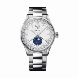 BALL Engineer II Moon Calendar 40mm Limited Edition Mens details White NM3016C-S1J-WH