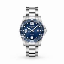 Longines HydroConquest Blue Dial 41mm Automatic Diving Mens details L37814966