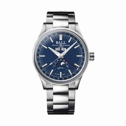 BALL Engineer II Moon Calendar 40mm Limited Edition Mens details Blue NM3016C-S1J-BE