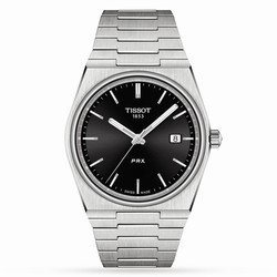 Tissot T-Classic PRX 40mm Mens details T1374101105100