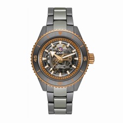 Rado Captain Cook High-Tech Ceramic Skeleton 43mm Mens details R32148162