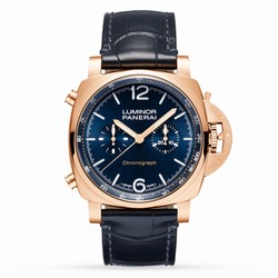 Panerai Luminor Chrono Goldtech Blu Notte PAM01111