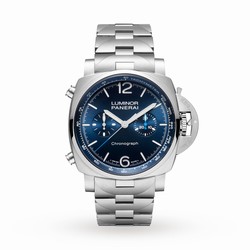 Panerai Luminor Chrono 44mm Mens details PAM01110