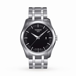 Tissot Couturier Mens details 39mm T0354101105100