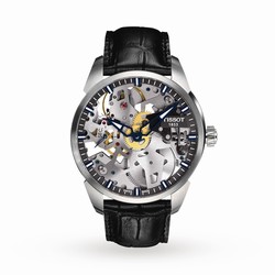 Tissot Skeleton 43mm Mens details T0704051641100