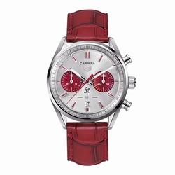 TAG Heuer Carrera Chronograph Automatic 42mm Mens details Silver CBN201H.FC6553