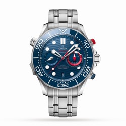 Omega Seamaster Diver Co-Axial Master Chronometer Chronograph 44mm Mens details O21030445103002