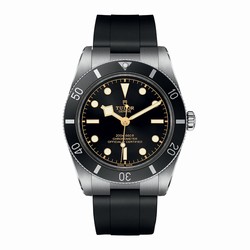 Tudor Black Bay 54 Manufacture Calibre MT5400 (COSC) 37mm Steel Case Black Rubber Strap M79000N-0002