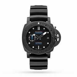 Panerai Submersible Carbotech 42mm Mens details PAM01231