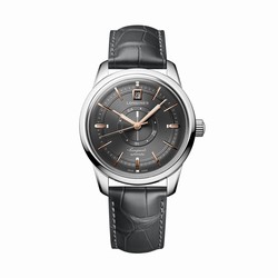 Longines Conquest Heritage Central Power Reserve 38mm Mens details Grey L16484622