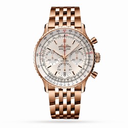 Breitling Navitimer B01 Chronograph 41 18k Red Gold details RB0139211G1R1