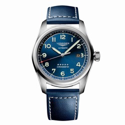 Longines Spirit Avigation 42mm Mens details Blue L38114930